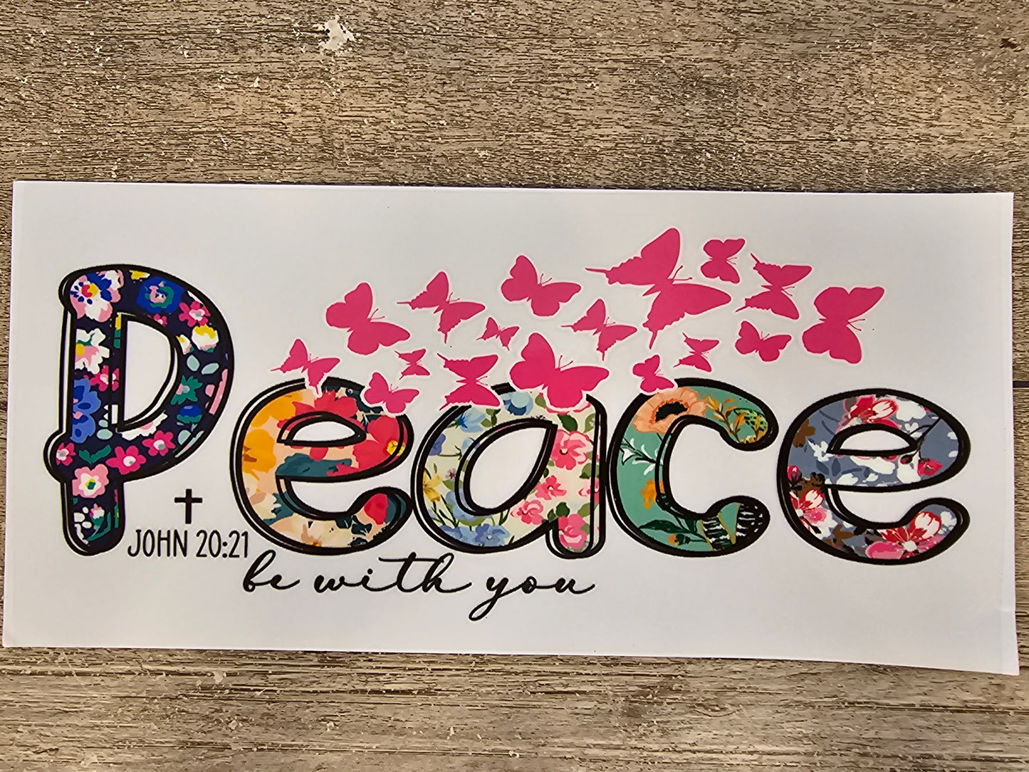 Peace Religion 16oz Wrap