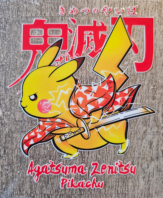 Pocket Monster 4in Decal