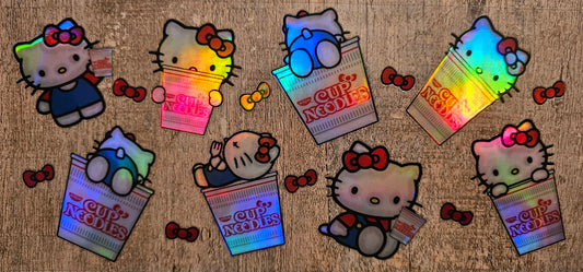 Holographic HK Noodles 16oz Wrap