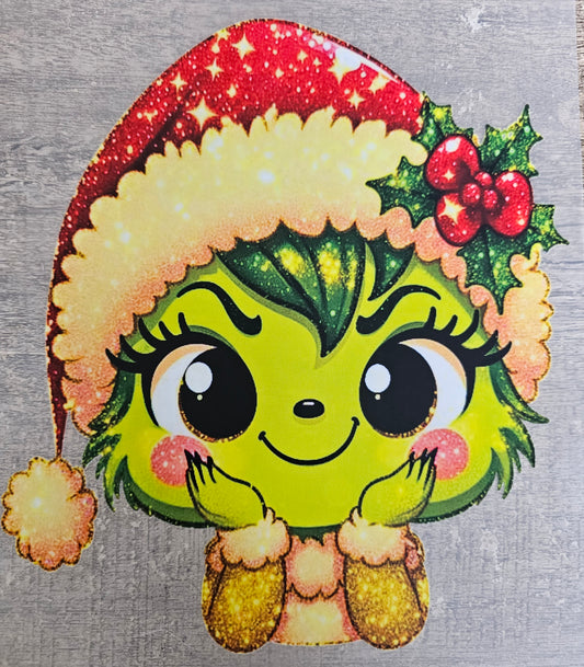 Christmas Green Man Children's DTF