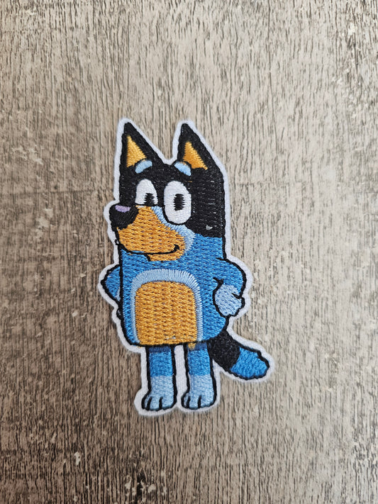 Blue Dog Mini Patch 3in