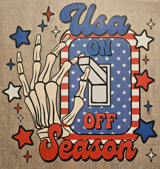 4th of July USA Season DTF
