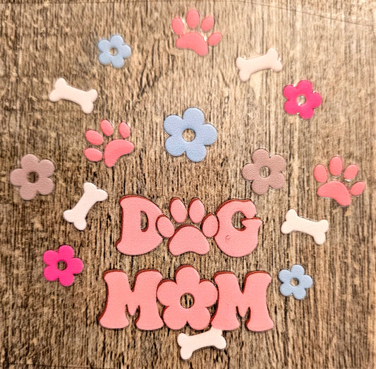 Dog Mom Round Wrap