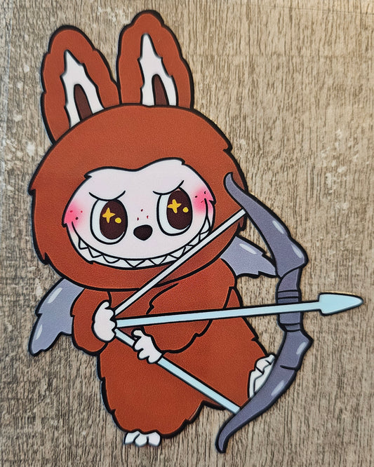 Lu Cupid 4in Decal