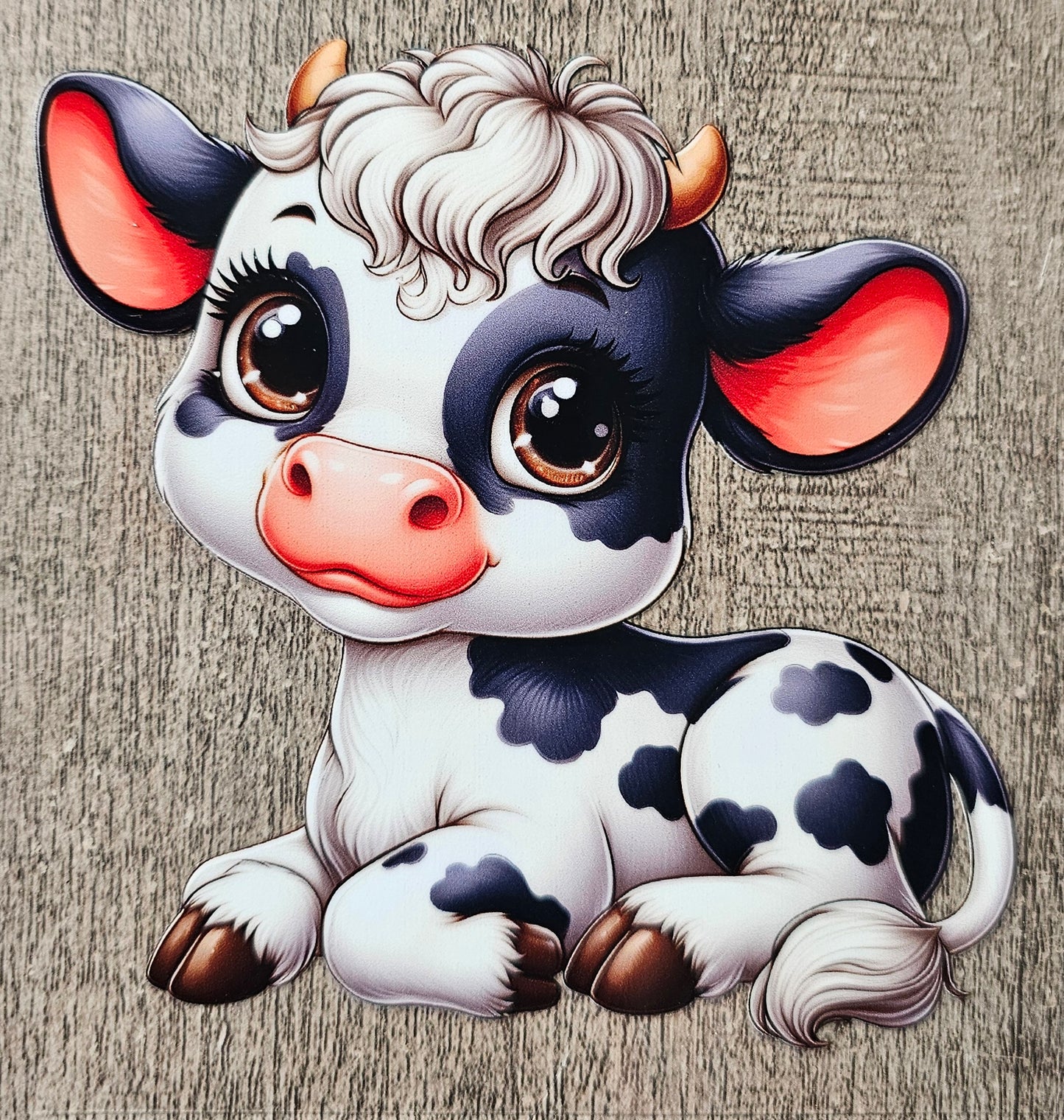 Cow 4in Decal