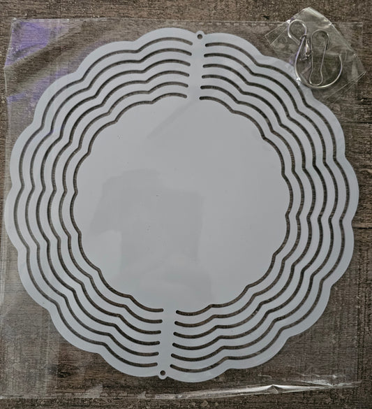 Wind Spinner, Sublimation, 8 Inch Blank