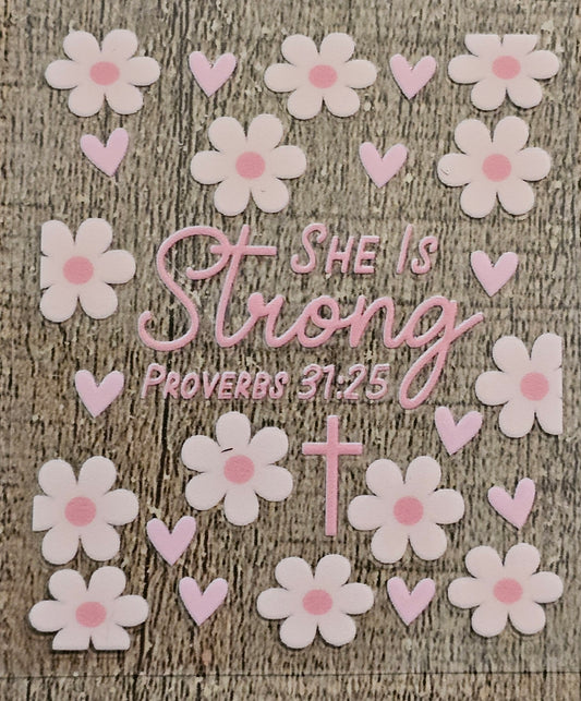 She is Strong HS Wrap