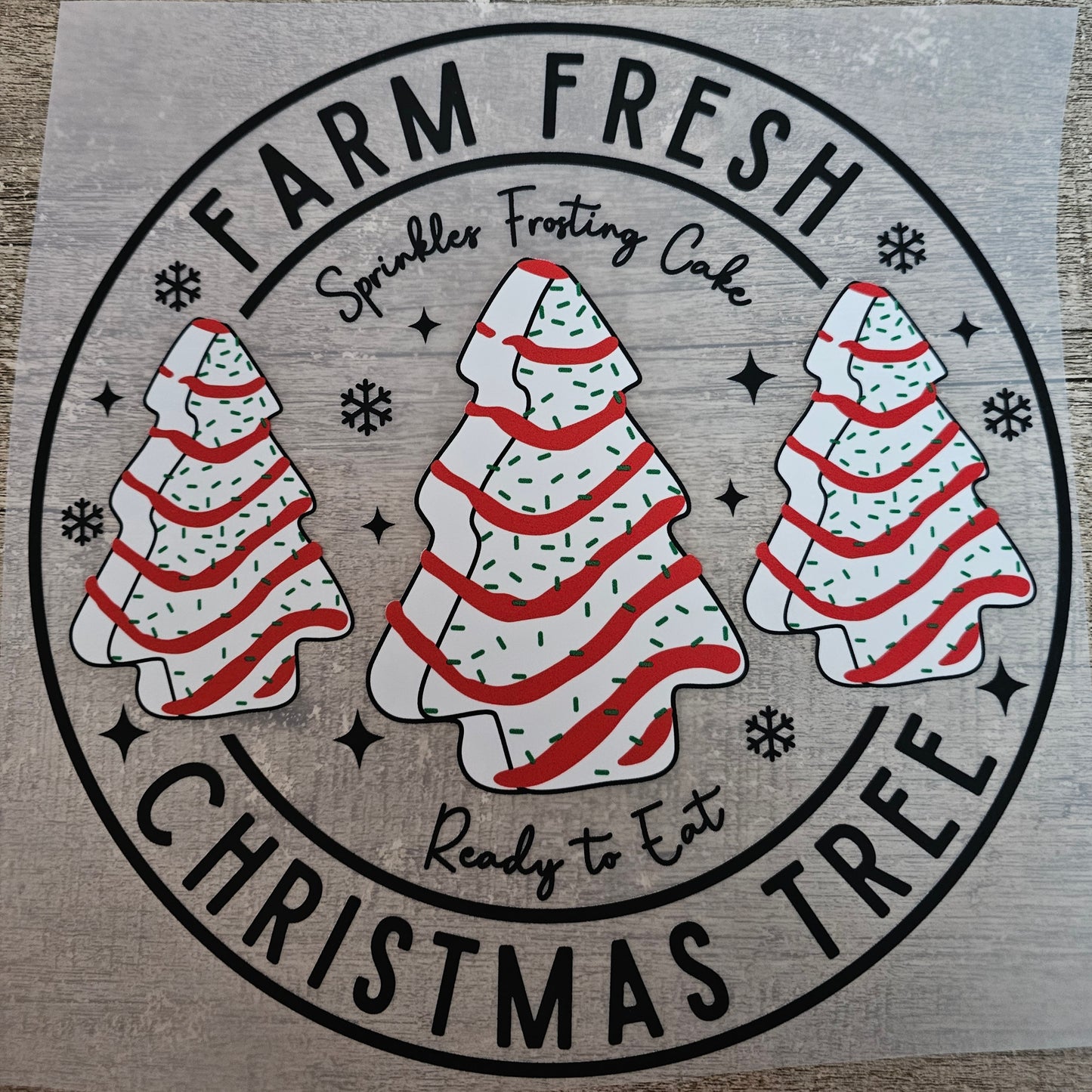 Christmas Tree Cake Farm DTF
