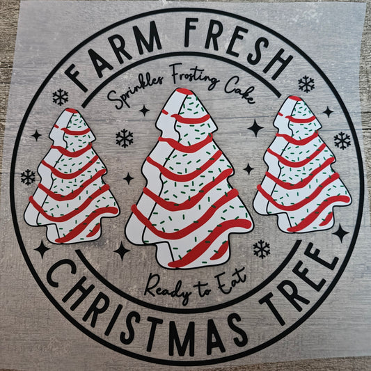 Christmas Tree Cake Farm DTF