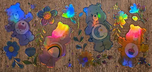 Holographic Bears 16oz Wrap
