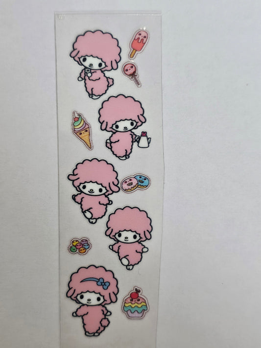 Pink Lamb Pen/Bookmark Wrap