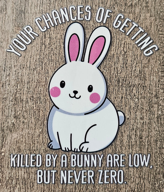 Bunny 4in Decal