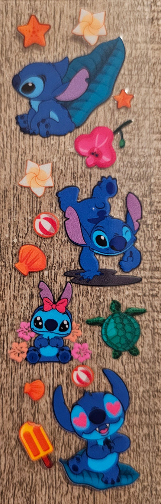 Blue Alien Pen/Bookmark Wrap
