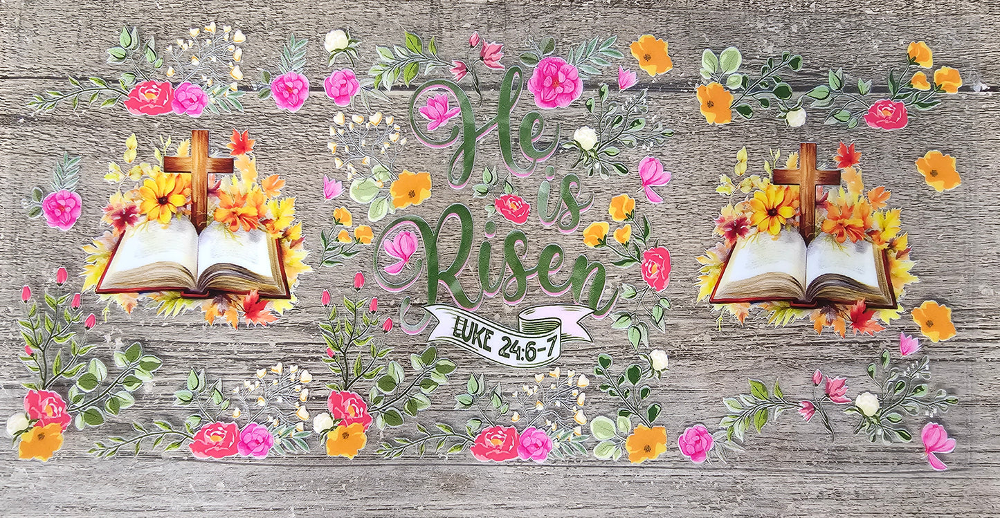 He is Risen Easter 16oz Wrap