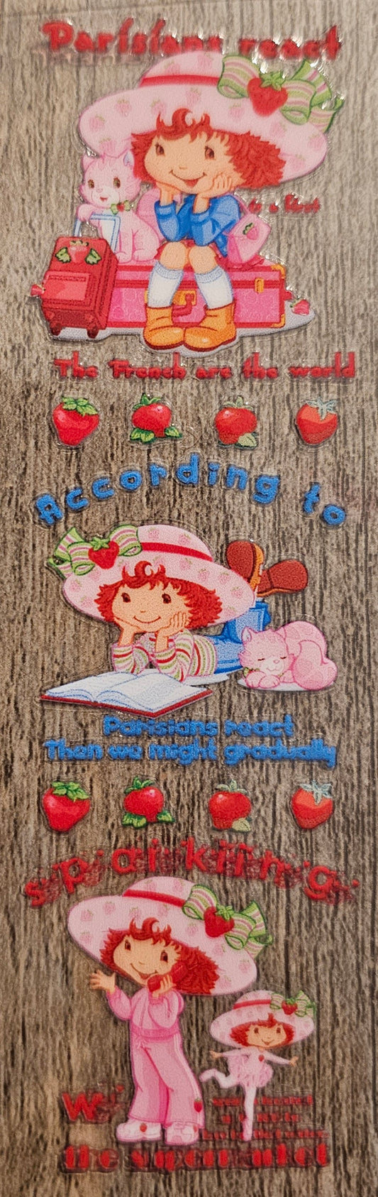 Strawberry Pen/Bookmark Wrap