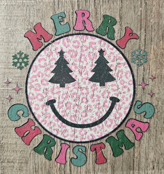 Merry Christmas 4in Decal