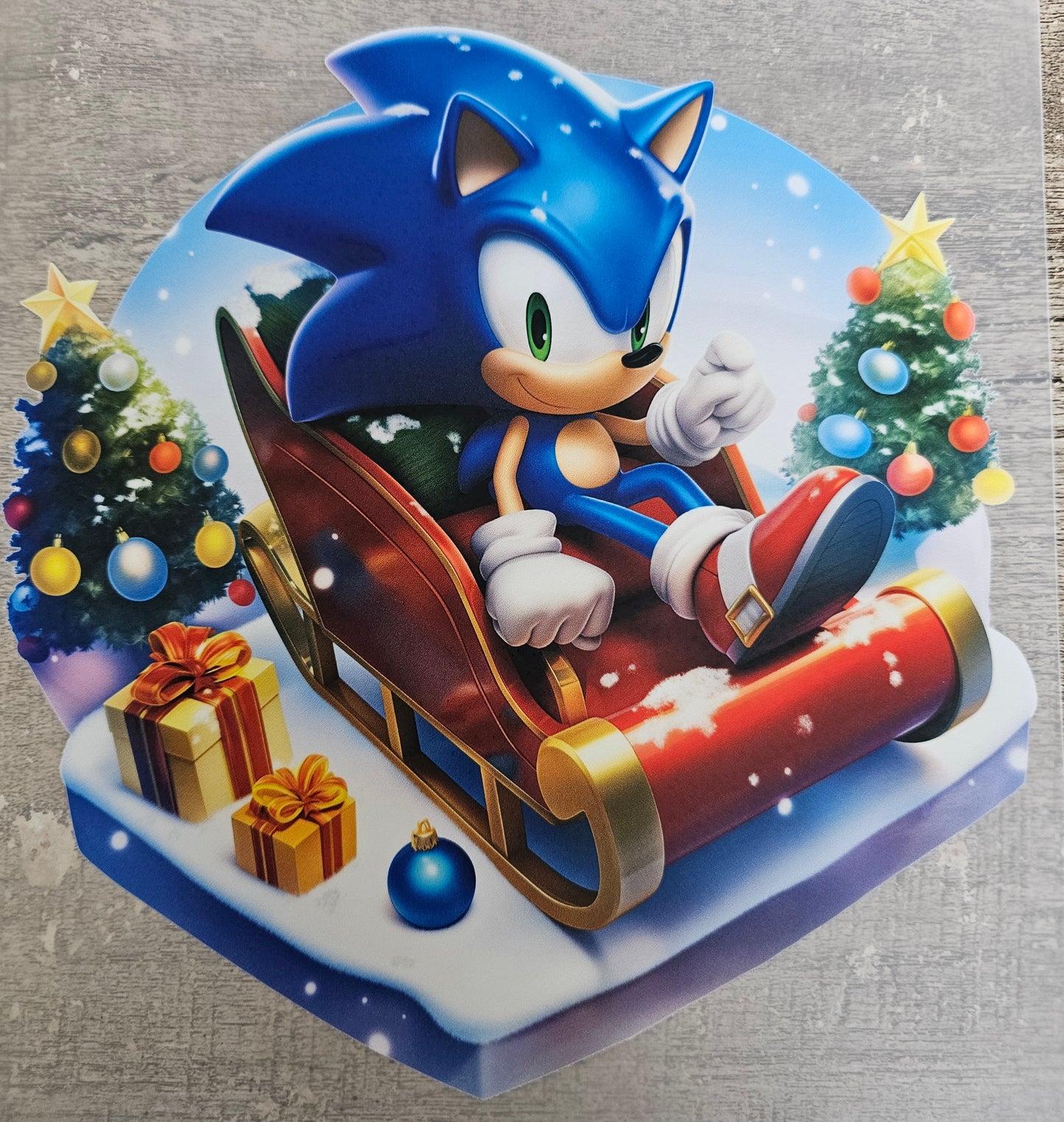 Christmas Hedgehog Children's DTF