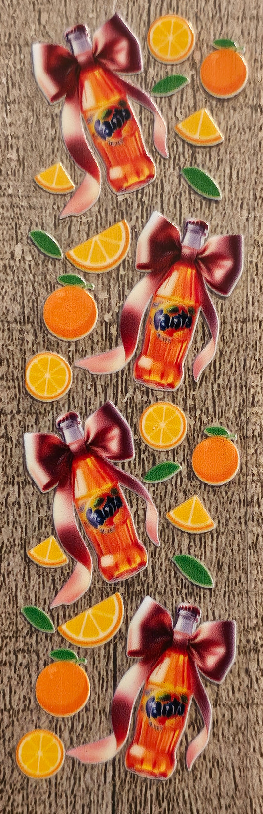 Orange Soda Pen/Bookmark Wrap