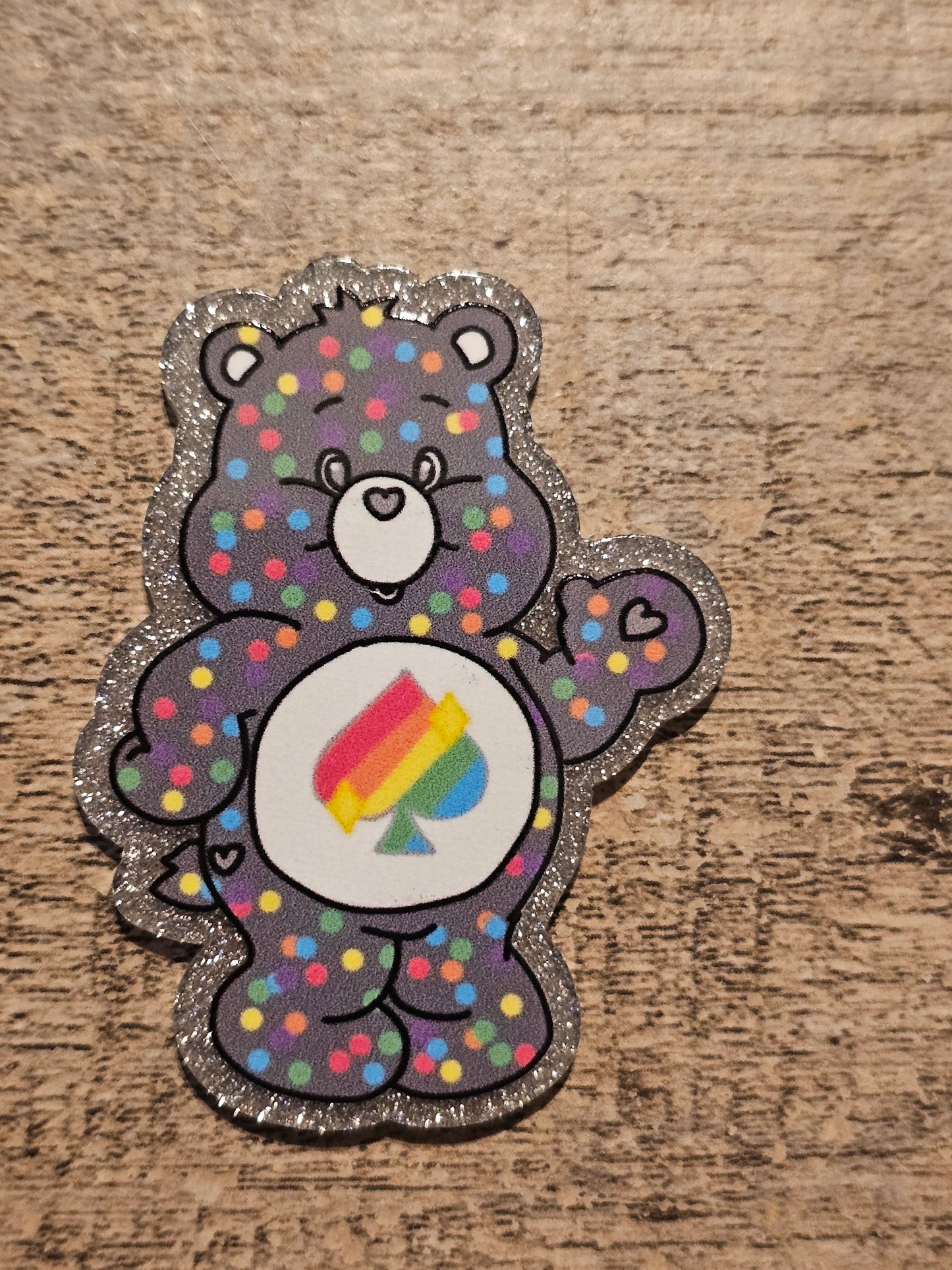 Bear Acrylic Flat Back