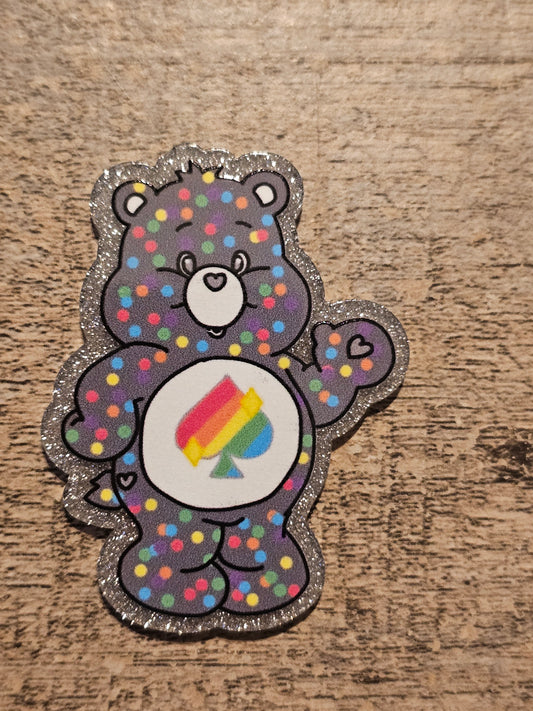 Bear Acrylic Flat Back