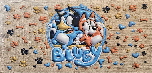 Blue Dog 16oz Wrap