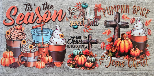 Fall For Jesus 16oz Wrap