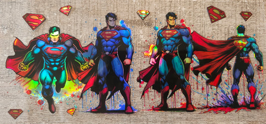 Superhero Holographic 16oz Wrap