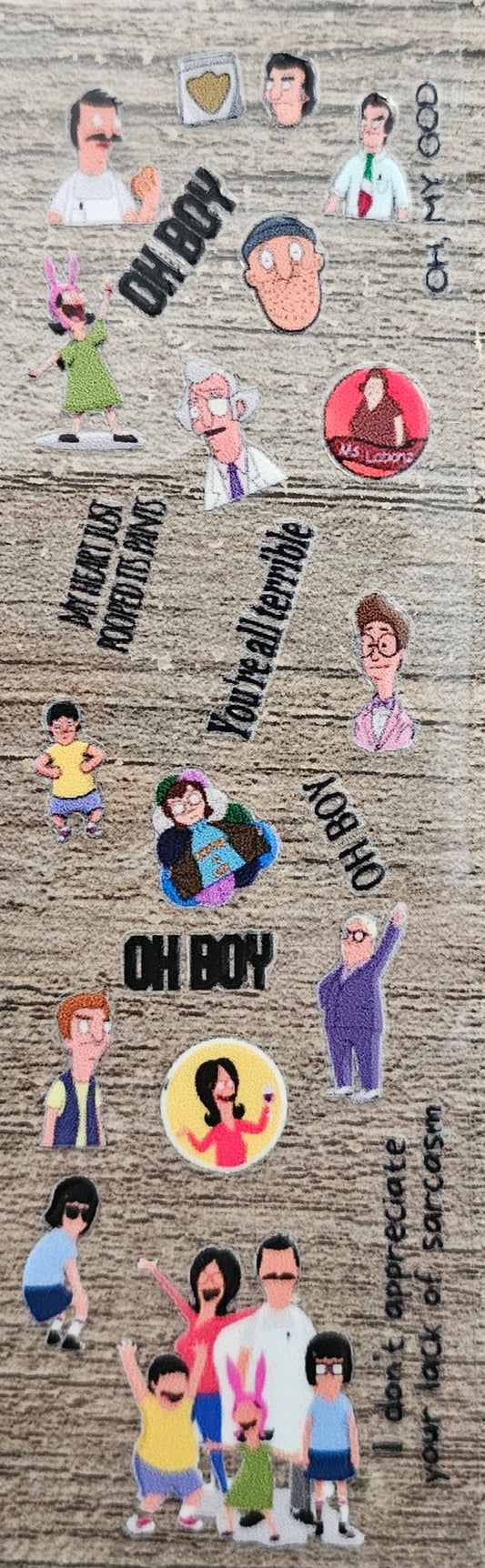 Burger Pen/Bookmark Wrap