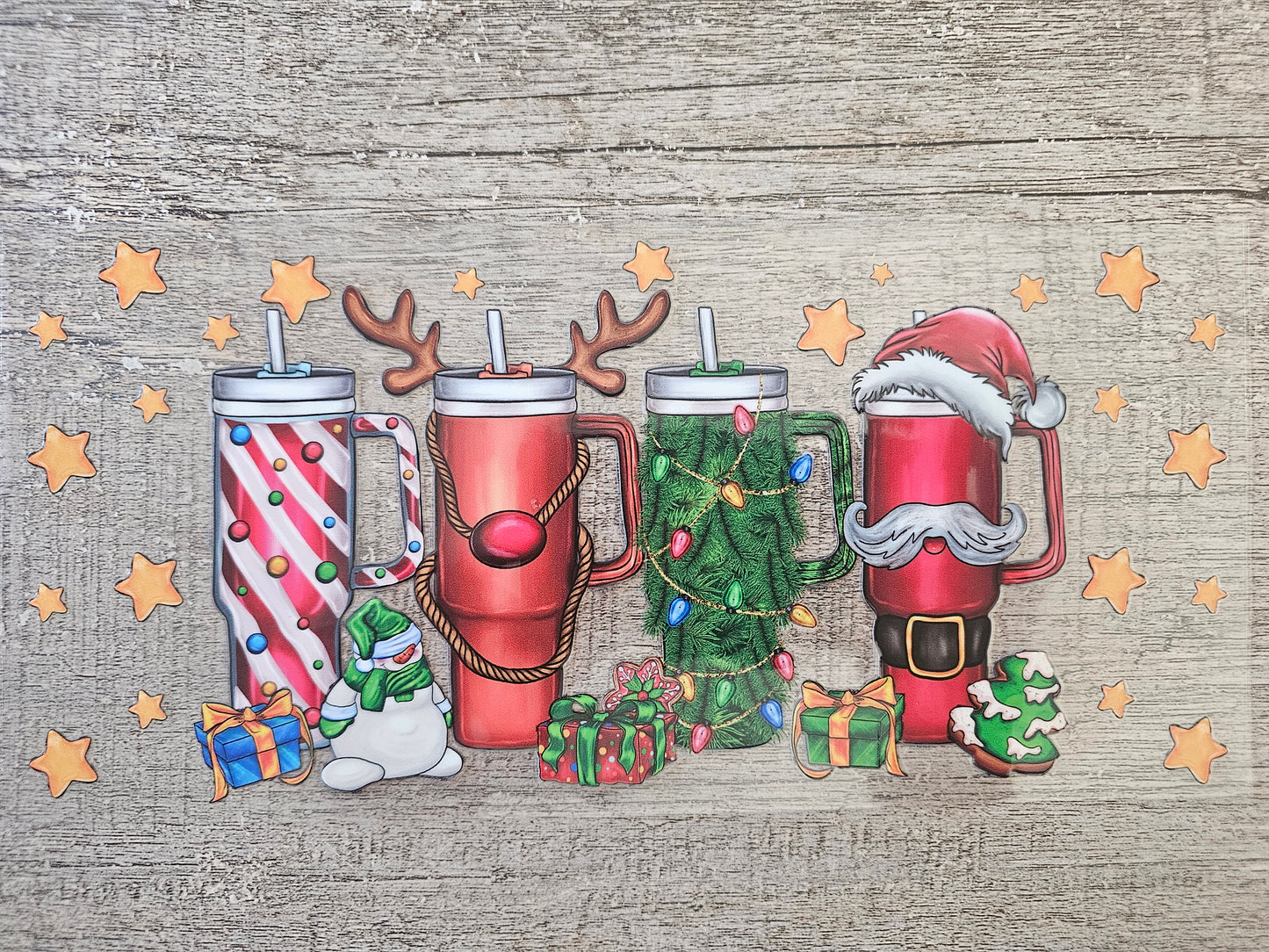 Christmas Tumbler 16oz Wrap