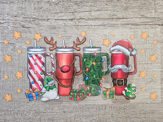 Christmas Tumbler 16oz Wrap