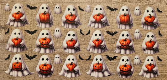 Halloween Ghost 16oz Wrap