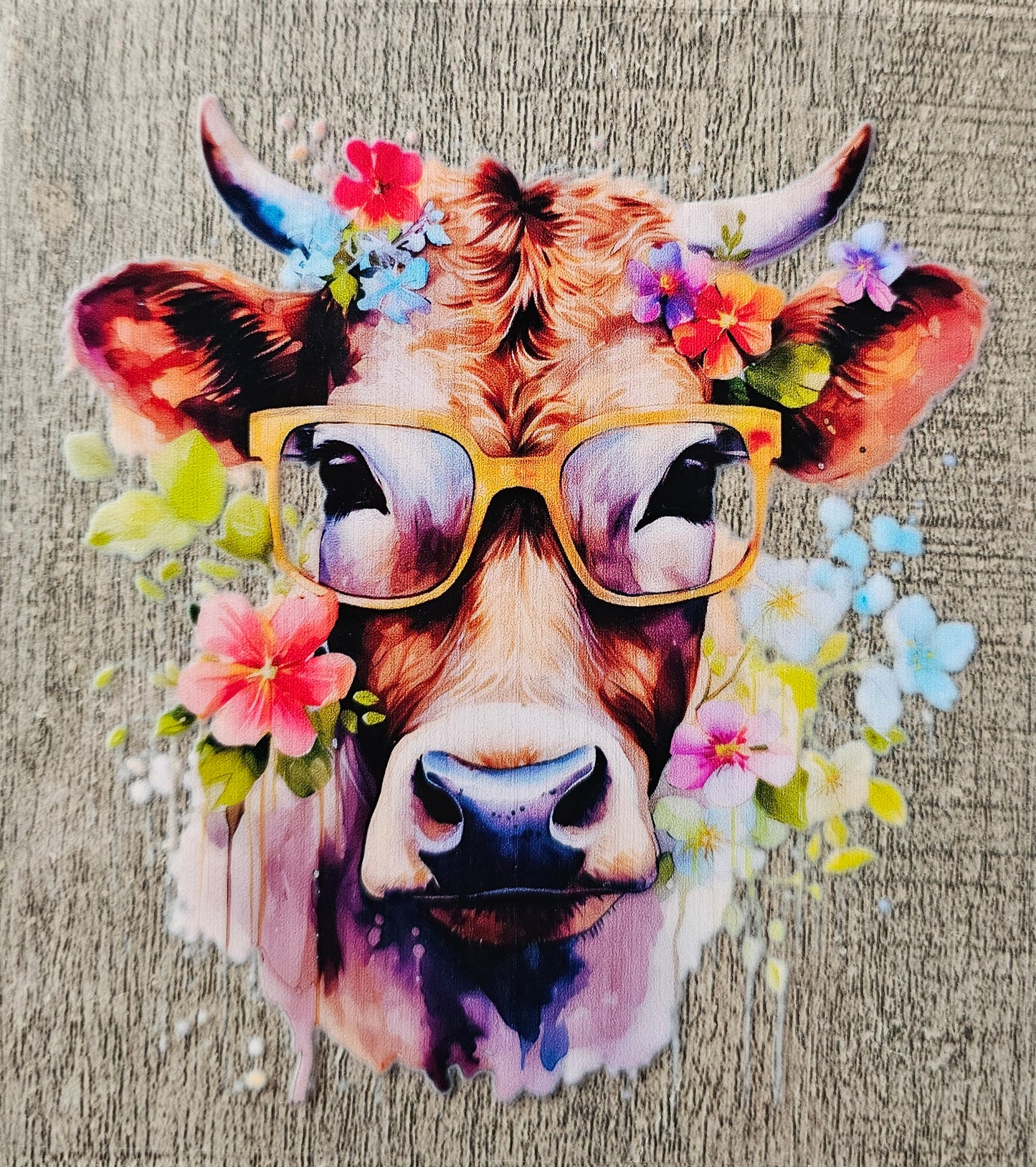 Cow 4in Decal