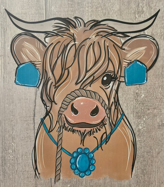 Western Cow DTF