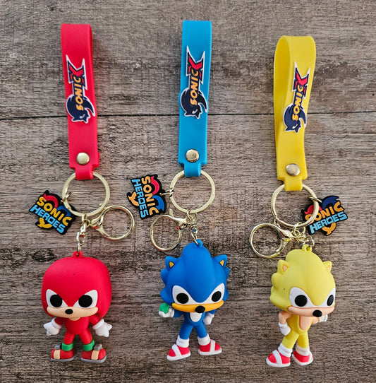 Sonic Keychains