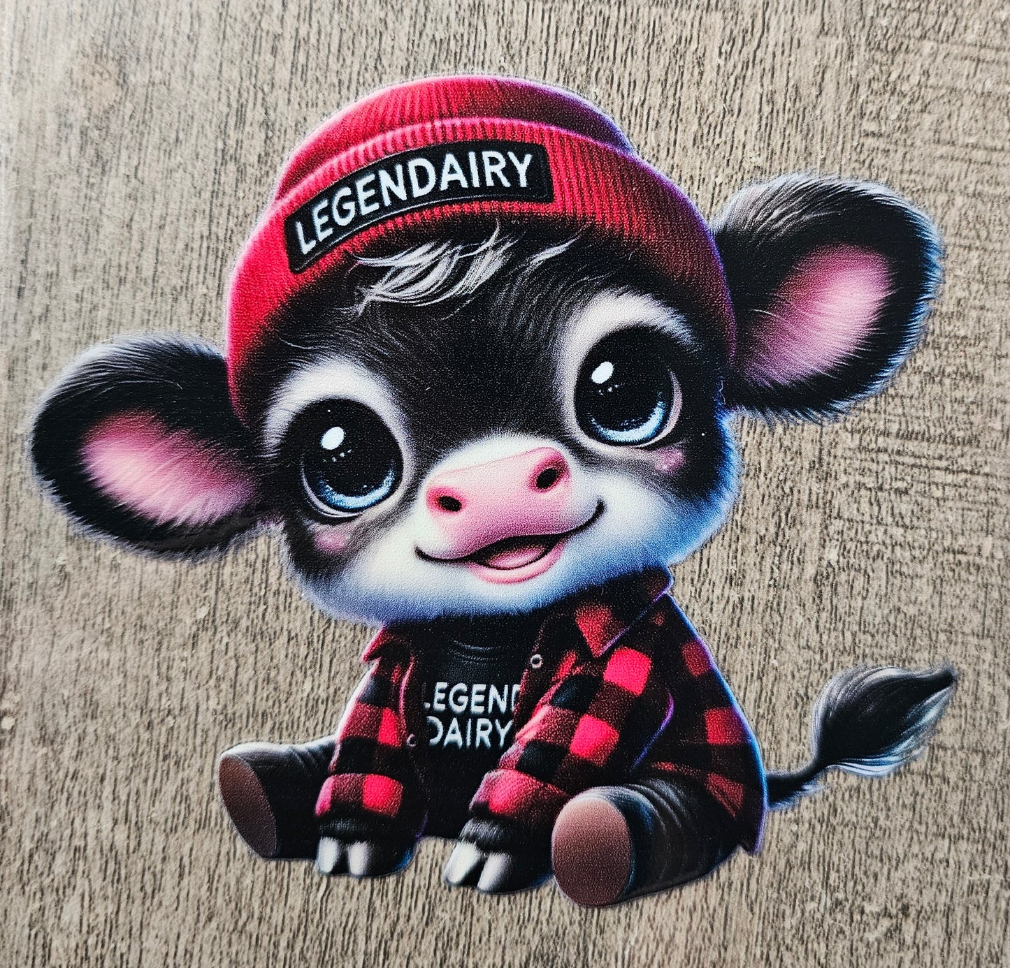 Legendairy Cow 4in Decal