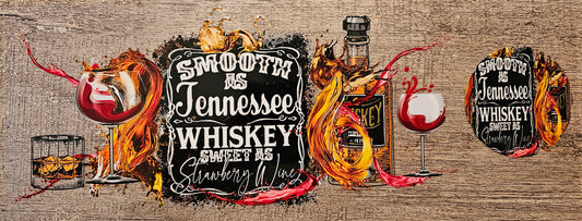 Whiskey 16oz Wrap with Lid Design