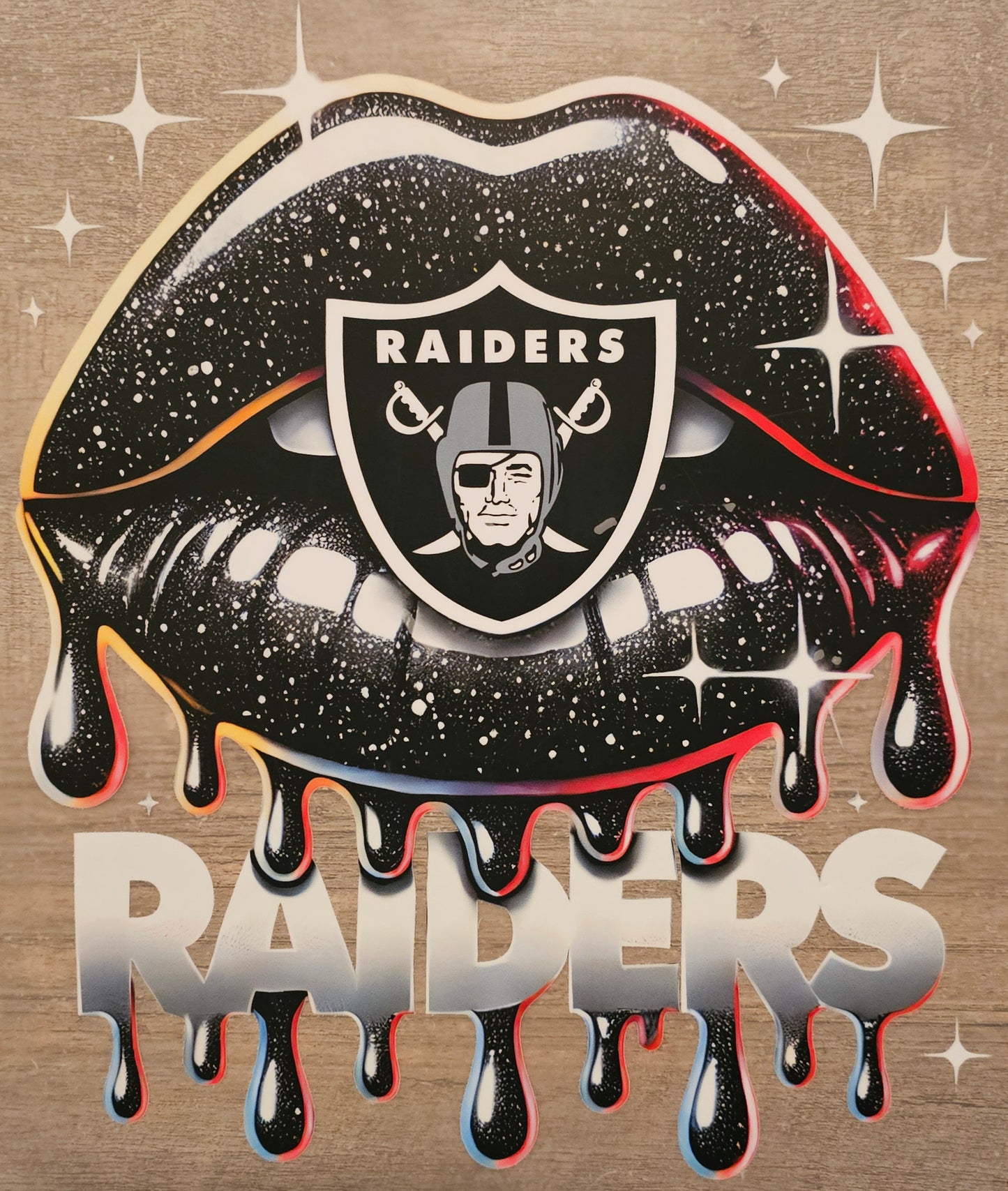 Football Lips DTF