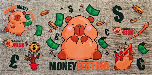 Money-Festing 16oz Wrap