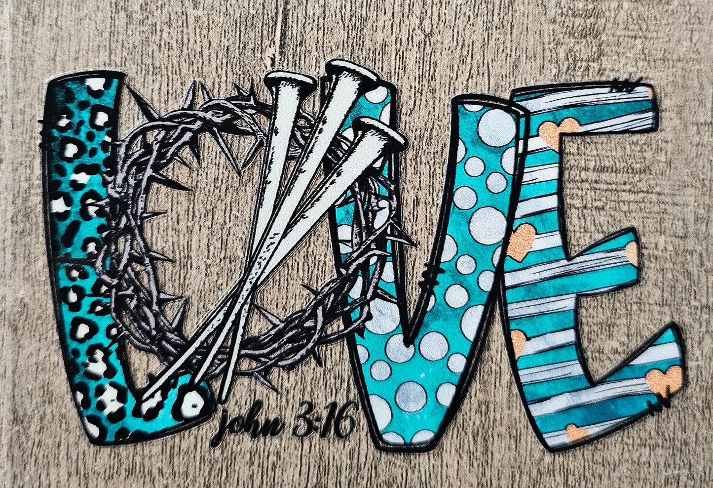 Love 4in Decal