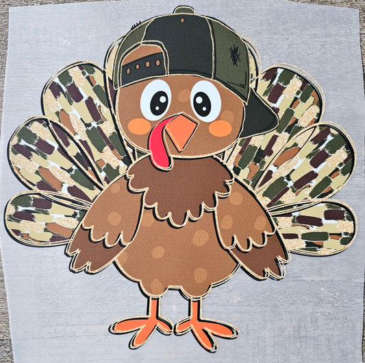Thanksgiving Turkey Boy DTF - Child Size