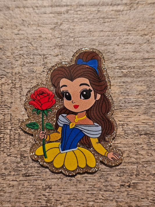 Princess Acrylic Flat Back