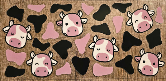 Cow Print 16oz Wrap