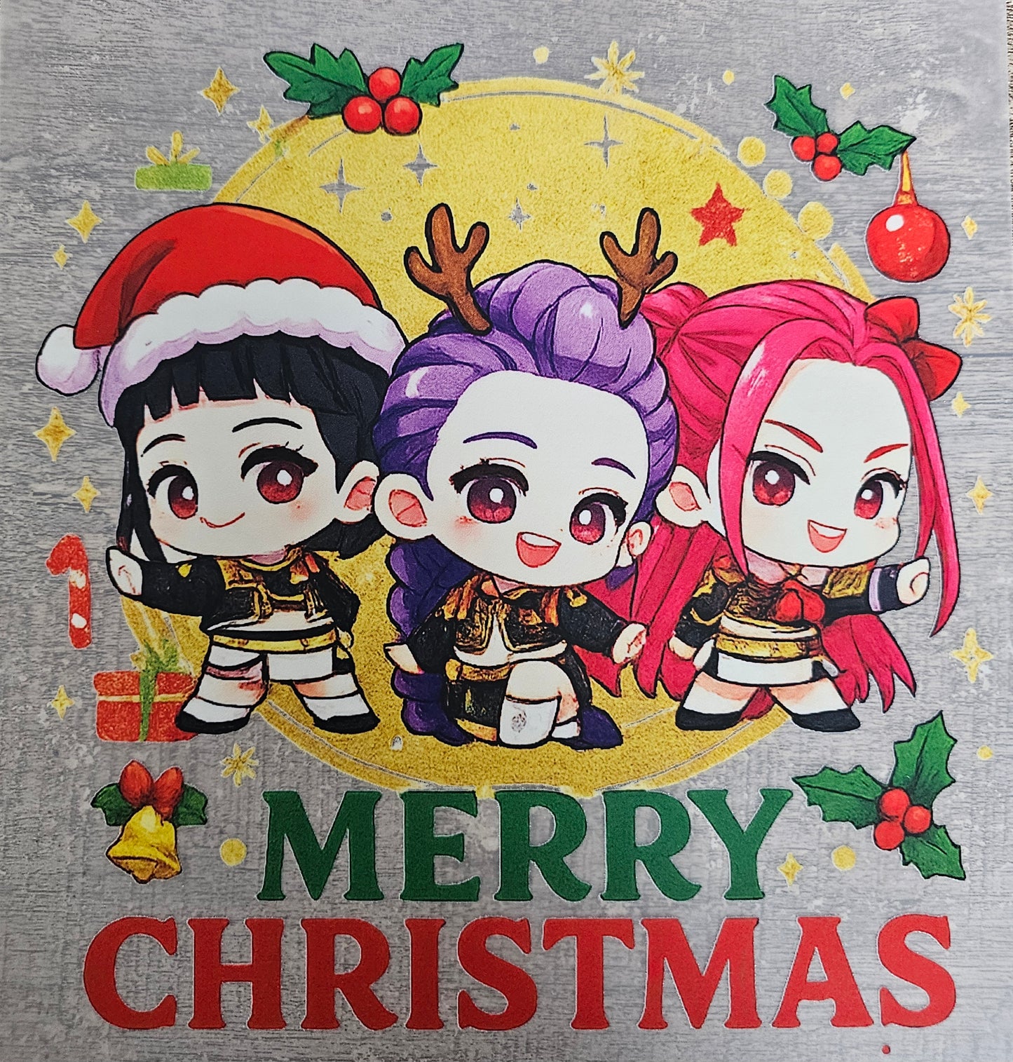 Christmas Kpop Children's DTF