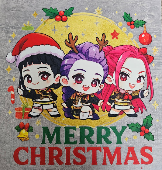 Christmas Kpop Children's DTF