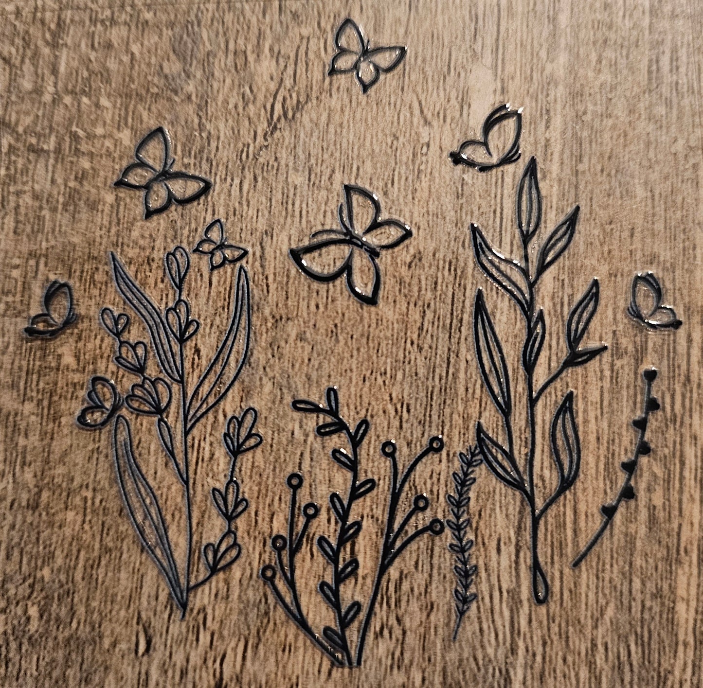 Flowers Round Wrap