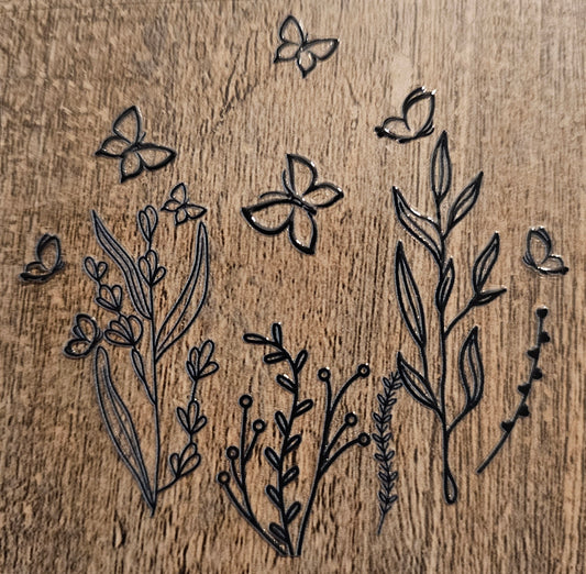 Flowers Round Wrap
