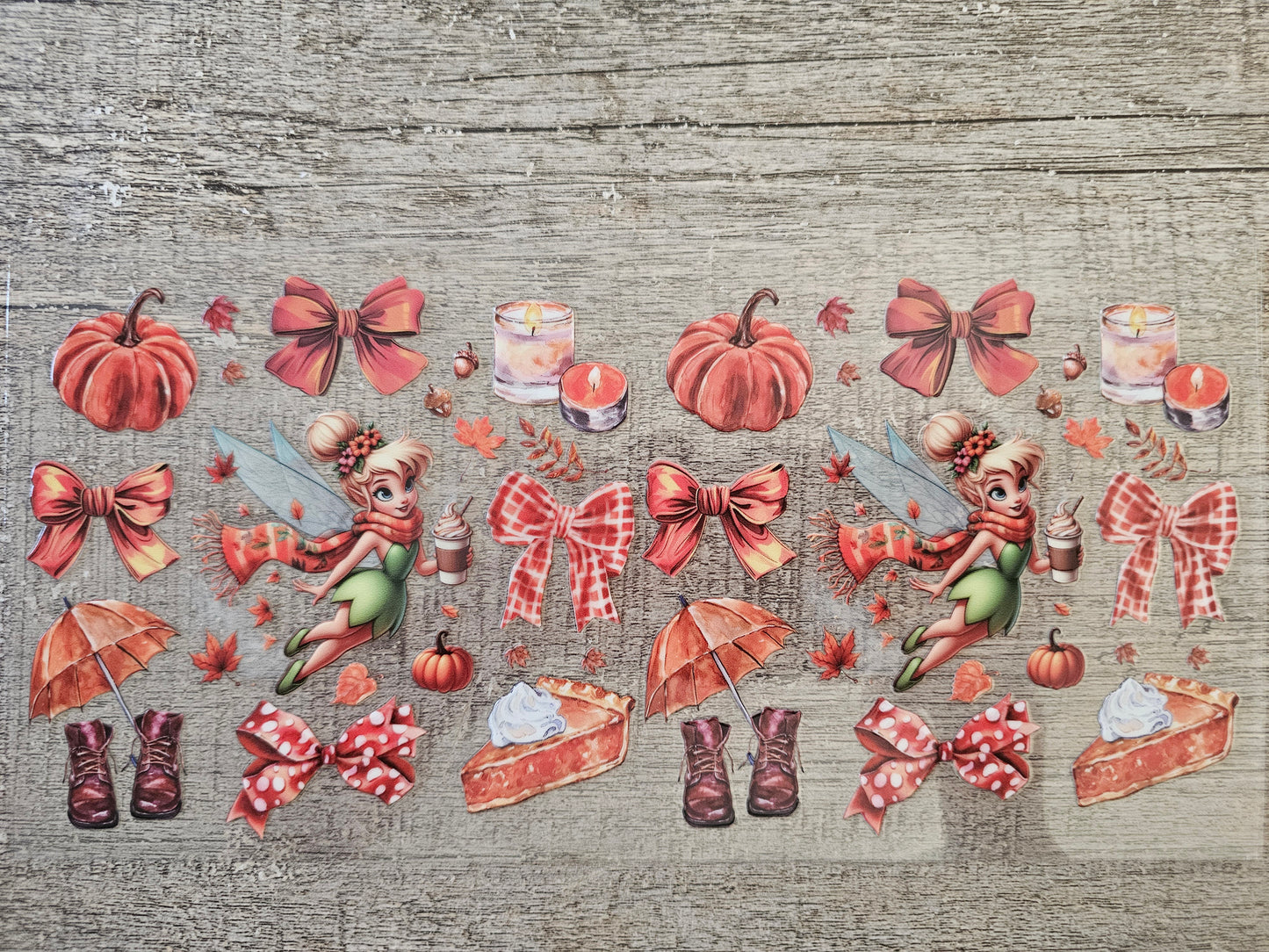 Fall Fairy Thanksgiving 16oz Wrap
