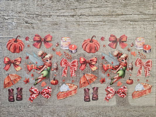 Fall Fairy Thanksgiving 16oz Wrap