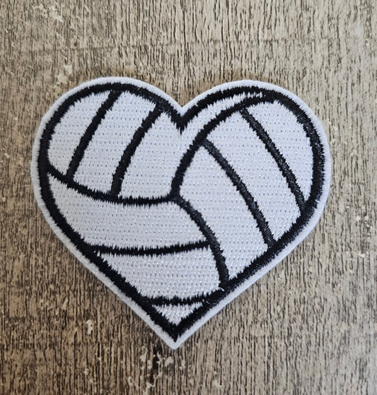 Volleyball Mini Patch 2in