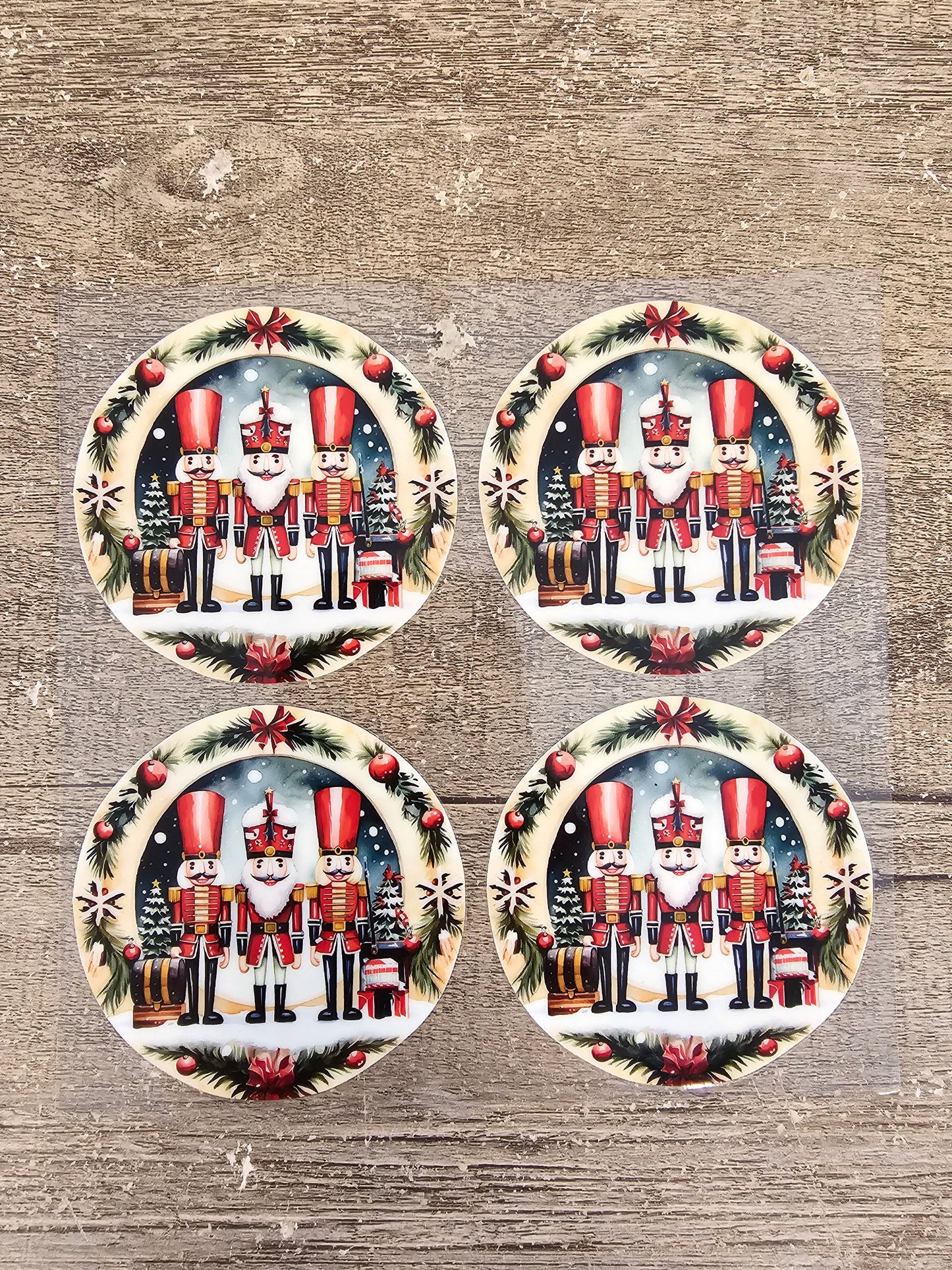 Nutcracker Round Wrap Sheet
